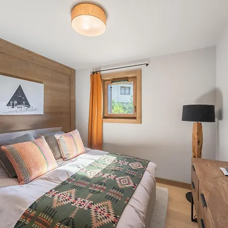 Lumineux Avec Spa, Piscine Et Sauna Pour 7 Personnes Near - Fr-1-569-132 * Megève