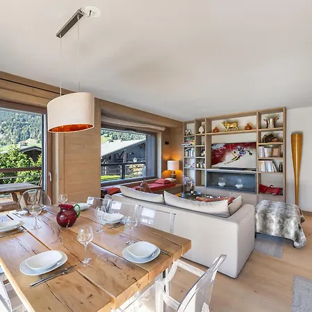 Lumineux Avec Spa, Piscine Et Sauna Pour 7 Personnes Near - Fr-1-569-132 * Megeve
