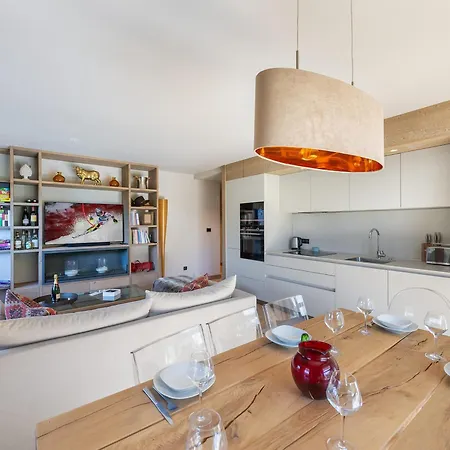 Lumineux Avec Spa, Piscine Et Sauna Pour 7 Personnes Near - Fr-1-569-132 Apartment Megeve